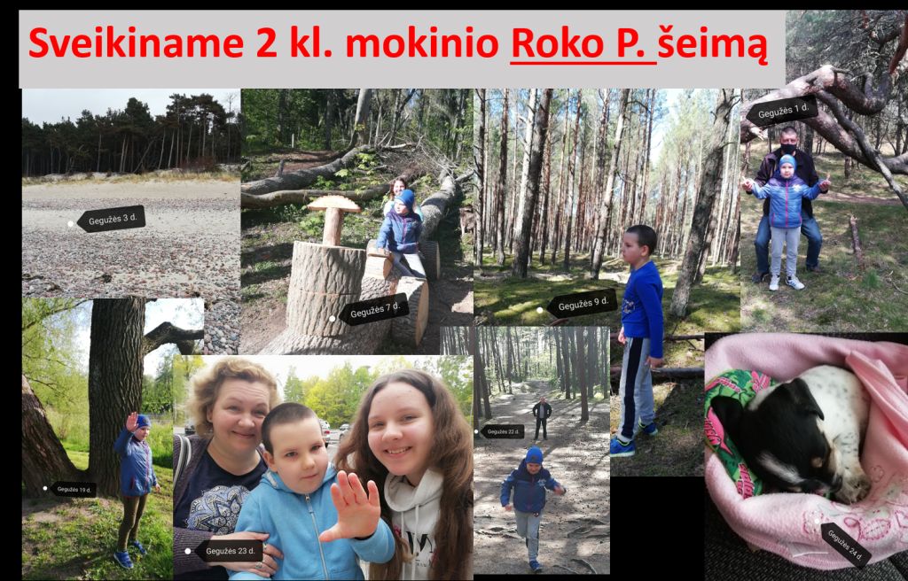 GEGUŽĖ – ŠEIMOS BENDRUMO MĖNUO