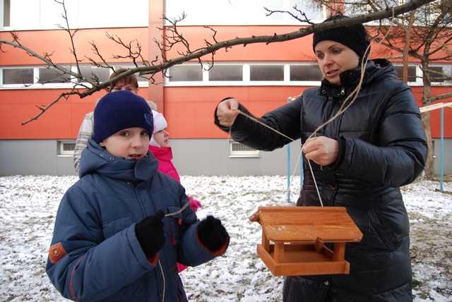 ŽIEMOJANČIŲ PAUKŠČIŲ IR GYVŪNŲ GLOBA